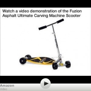 Fuzion Asphalt Ultimate Carving Machine Scooter
